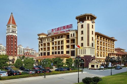 南京苏宁威尼斯酒店风幕机安装实例
