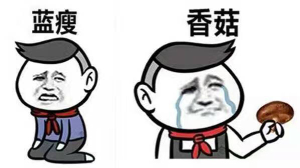 蓝瘦、香菇