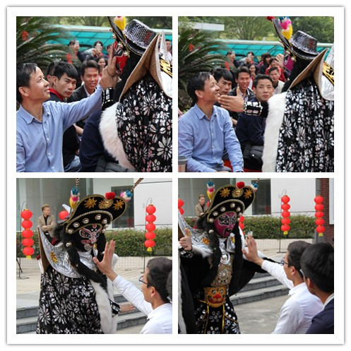 变脸表演