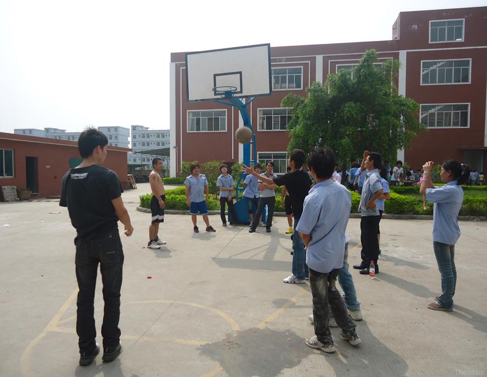 中秋系列活动：投篮比赛