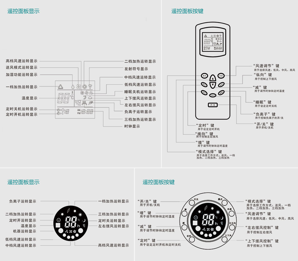 西奥多暖空调操作指南