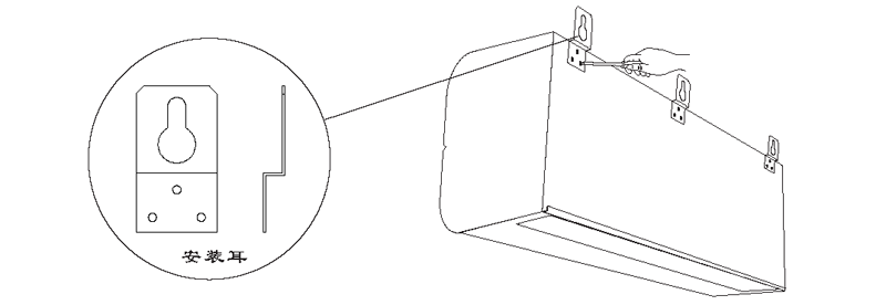风幕机安装