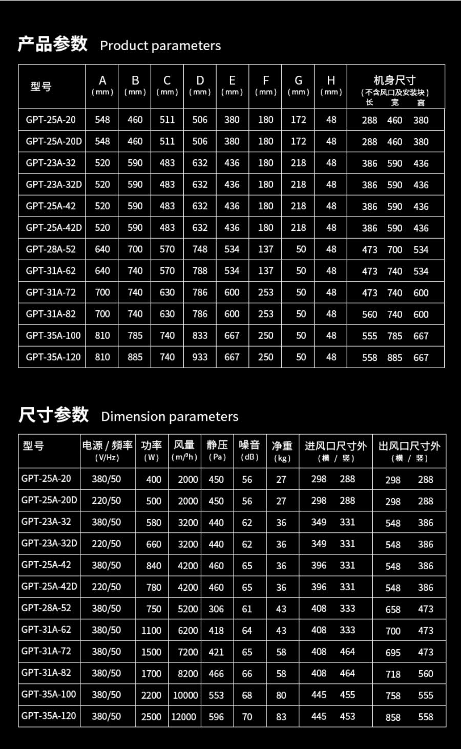 轻音型空调风柜